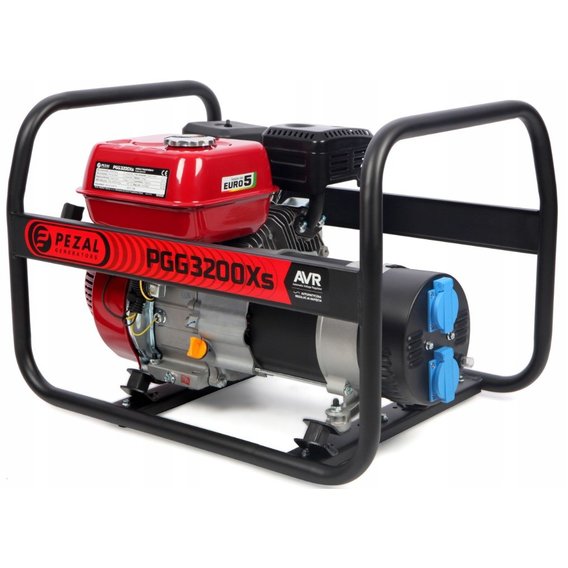 Генератор бензиновий PEZAL 1 фаза (230В), 2,7кВт, (PGG3200xs))